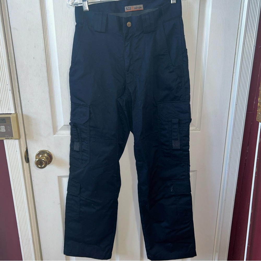 5.11 Tactical Navy Pro Ripstop Multipocket Cargo Pants 28x30